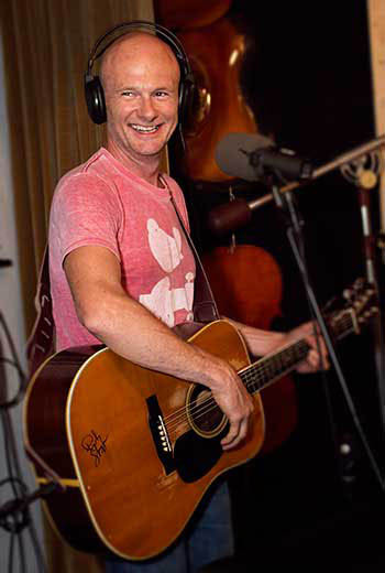 Richie Tipton Recording at County Line Studios